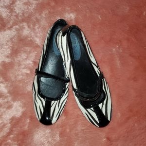 Nike Air for Cole Haan Zebra Print Slip Ons